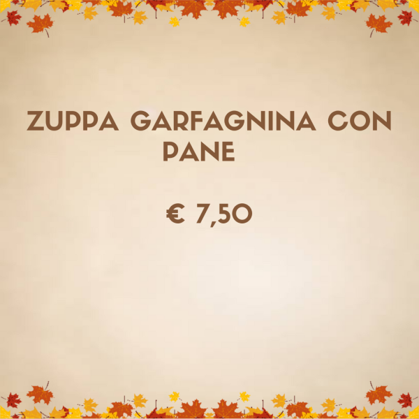 Zuppa garfagnina con pane 